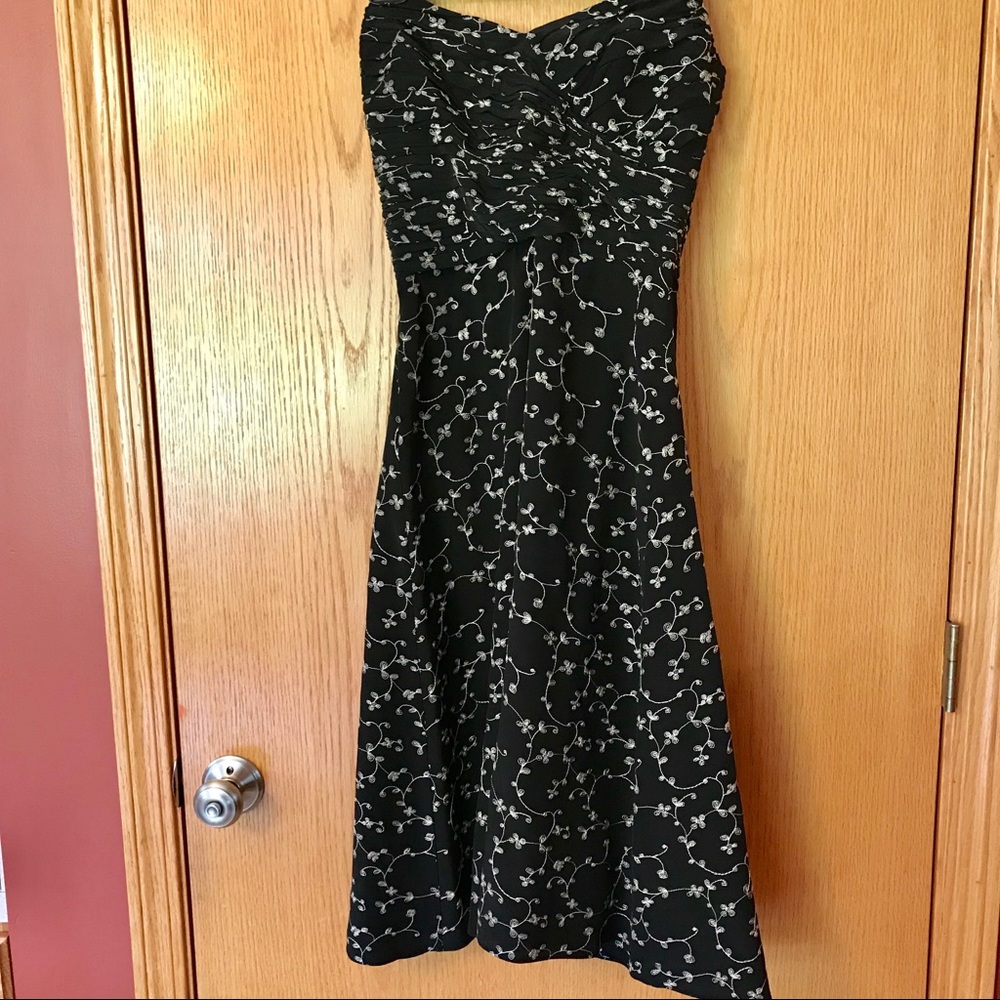 Betsey Johnson Fit and Flare embroidered dress s6